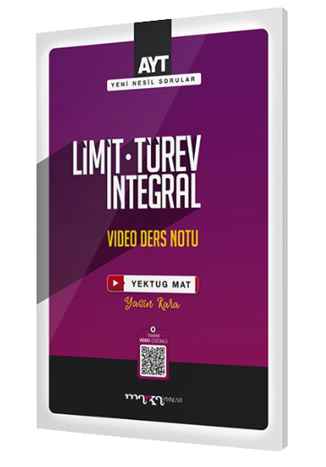 AYT Limit Türev İntegral Video Ders Notları (Ciltli) - Marka Yayınları Kitap