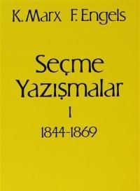 Seçme Yazışmalar /1 (1844-1869) - Karl Marx, Felsefe Tarihi Türkçe kitap kapağı