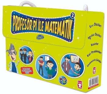 Profesör Pi ile Matematik 2 (5 Kitap Takım) - Birsen Ekim Özen, Genel Konular Türkçe kitap kapağı
