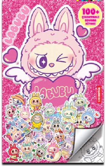 Labubu - 100+ Çıkartmalı Boyama Kitabı - Doğan Çocuk Kitap