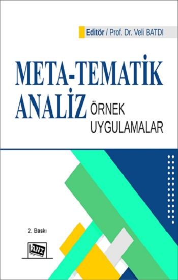 Meta - Tematik Analiz Örnek Uygulamalar - Anı Yayıncılık Kitap