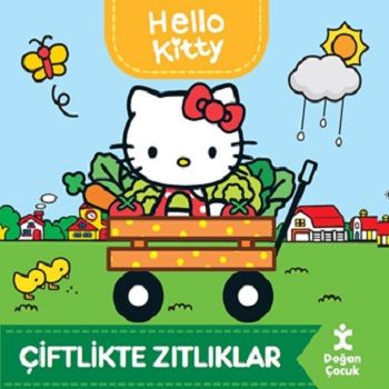 Hello Kitty - Çiftlikte Zıtlıklar (Ciltli) - Doğan Çocuk Kitap