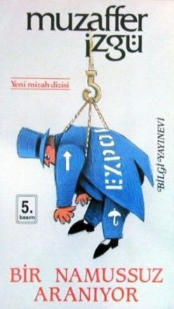 Bir Namussuz Aranıyor - Muzaffer İzgü, Eğlence Mizah Türkçe kitap kapağı