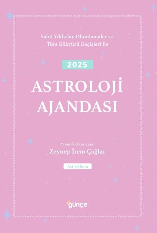 2025 Astroloji Ajandası (Özel Kapak) - Günçe Yayınları Kitap