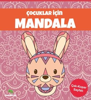 Çocuklar İçin Mandala - Pembe - Bookalemun Yayınevi Kitap