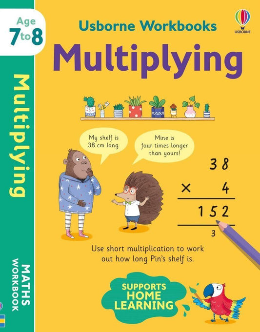 Usborne Workbooks: Multiplying 7-8 - Usborne Publishing Kitap