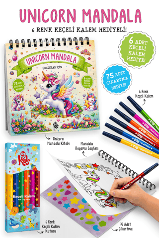 Unicorn Mandala - Bigkids Yayınları Kitap