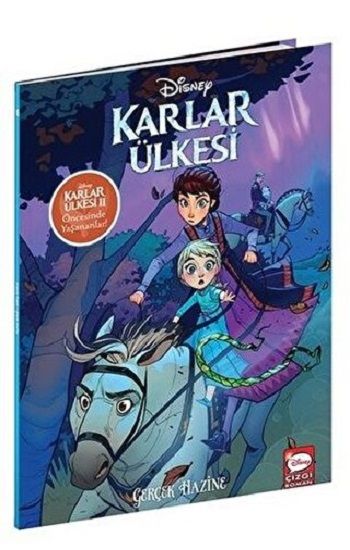 Disney  Çizgi Klasikler – KARLAR ÜLKESİ GERÇEK HAZİNE - Beta Kids Kitap