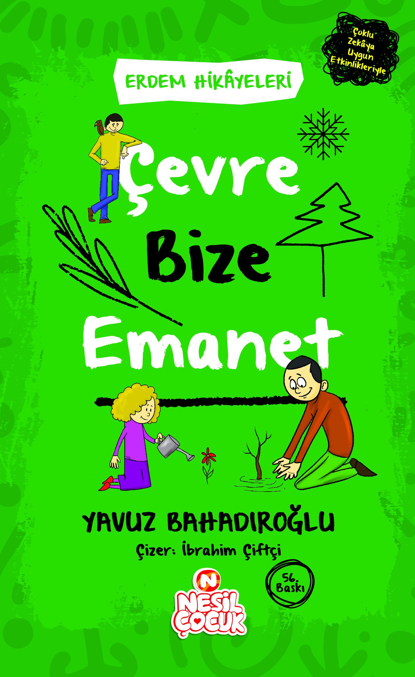 Çevre Bize Emanet Yavuz Bahadıroğlu Türkçe çocuk kitabı kapağı