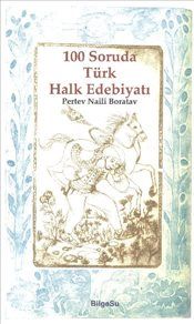100 Soruda Türk Halk Edebiyatı - Pertev Naili Boratav, Roman Öykü Türkçe kitap kapağı