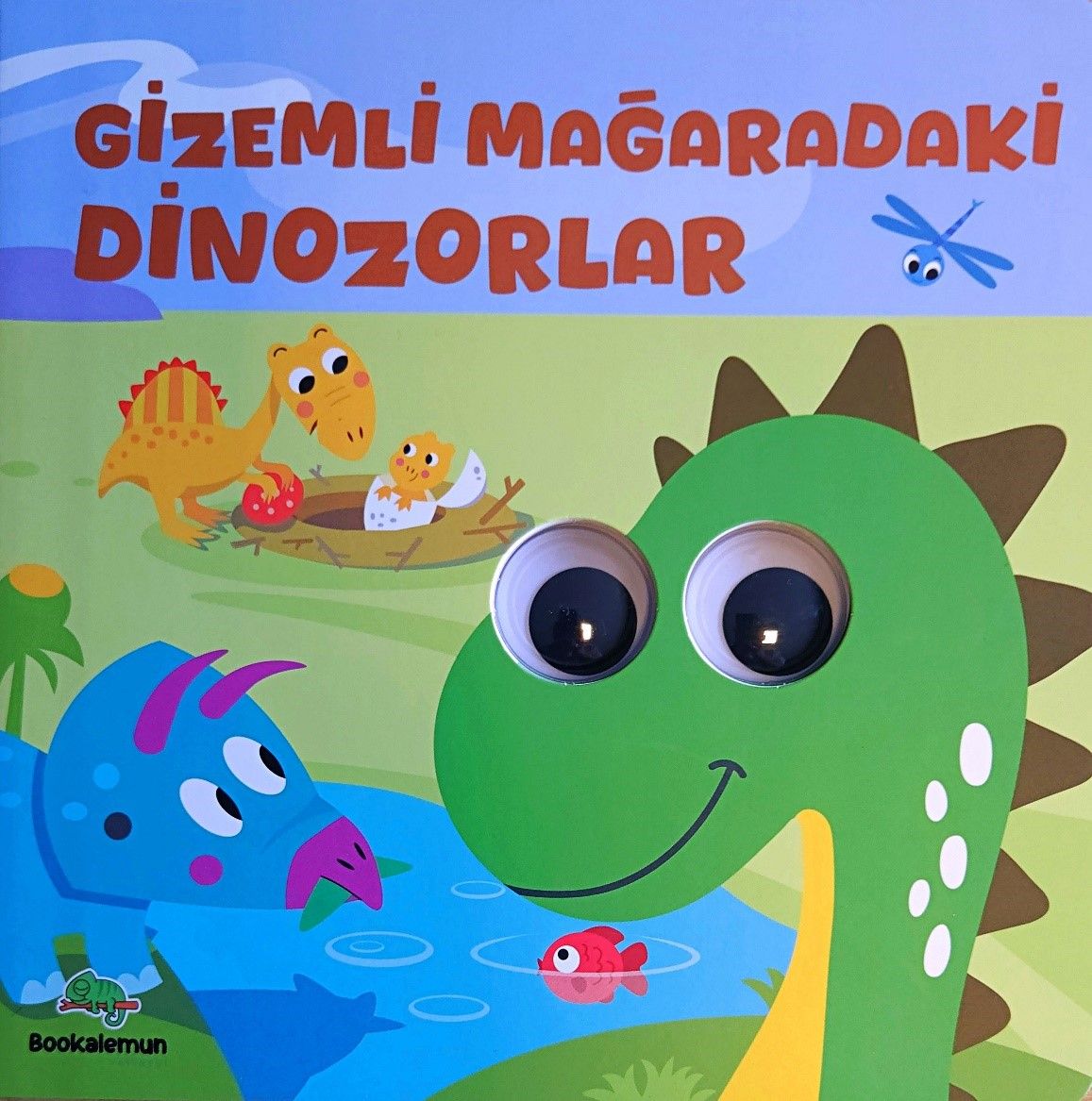 Gizemli Mağaradaki Dinozorlar– Oynar Gözlü Kitap - Bookalemun Yayınevi Kitap