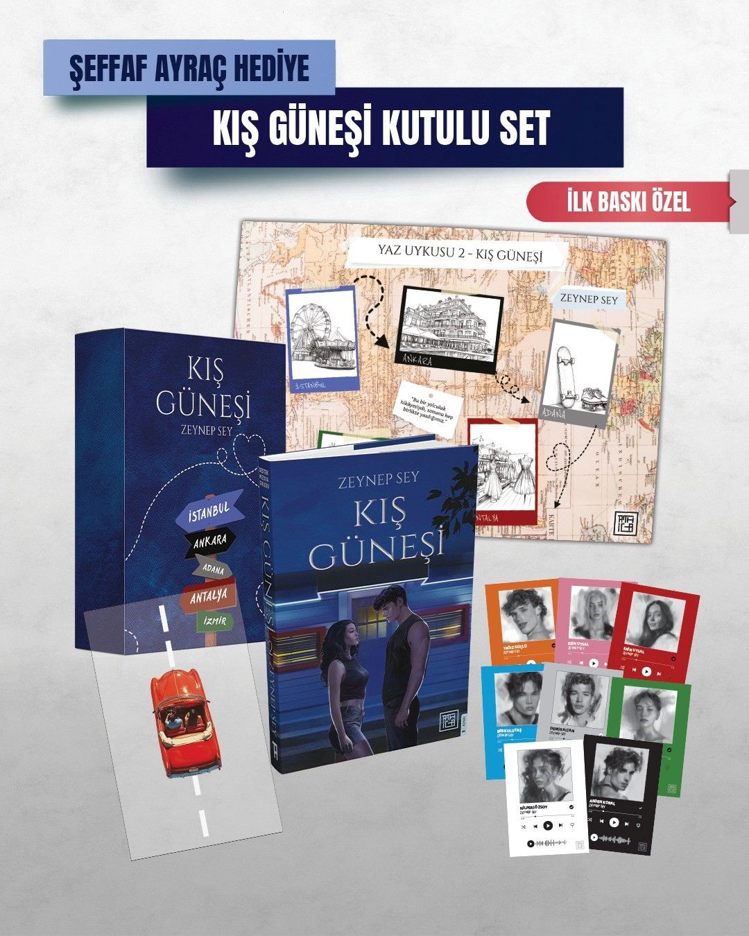Kış Güneşi (Kutulu Set) - Athica Yayınları Kitap