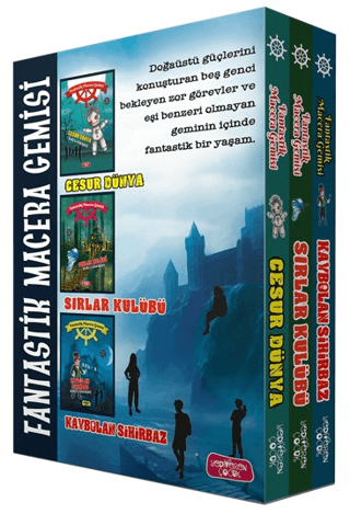 Fantastik Macera Gemisi 3 Kitap Set - Yediveren Çocuk Kitap