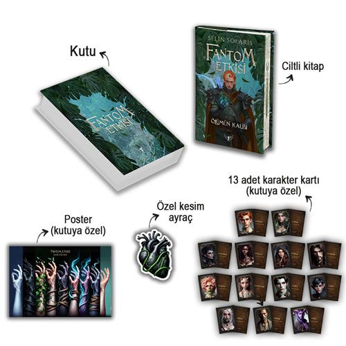 Fantom Etkisi 2 - Ölümün Kalbi (Ciltli - Kutulu Set) - Artemis Yayınları Kitap