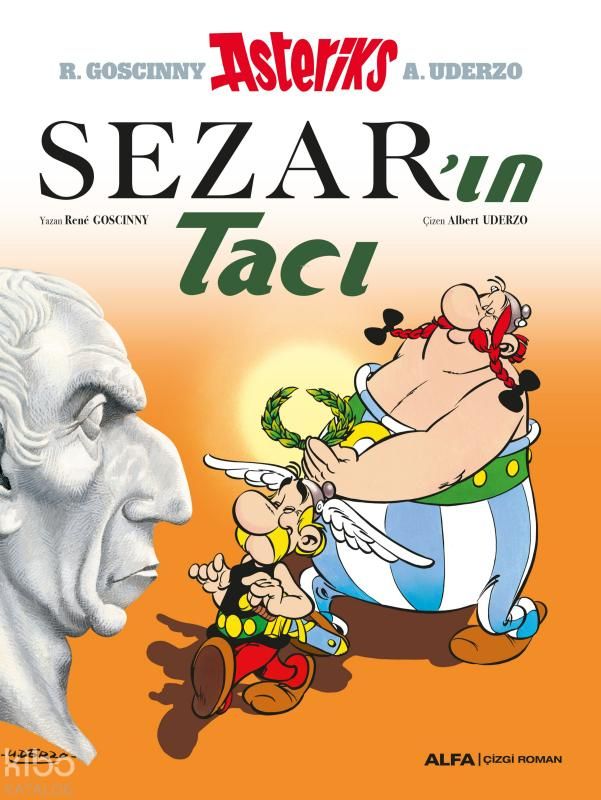 Asteriks - Sezar'ın Tacı - Alfa Yayınları Kitap