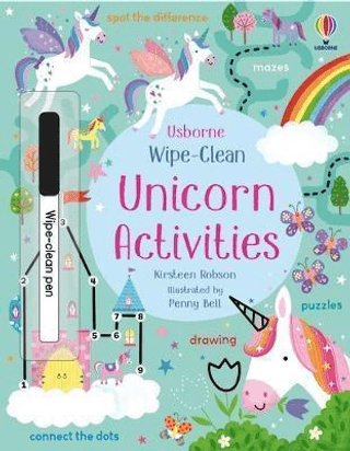 Wipe-Clean: Unicorn Activities - Usborne Publishing Kitap