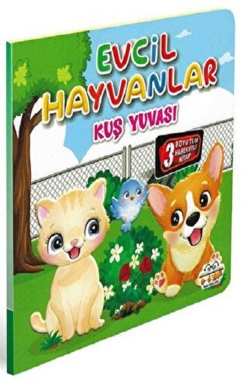 Evcil Hayvanlar Kuş Yuvası - 0-6 Yaş Yayınları Kitap