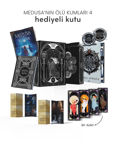 Medusa’nın Ölü Kumları - 4  (Yan Boyamalı - Hediyeli Tekli Kutu) - Ephesus Travel Yayınları Kitap