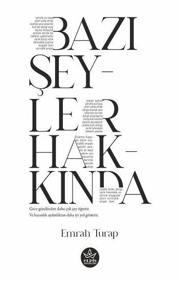 Bazı Şeyler Hakkında - Elpis Yayınları Kitap