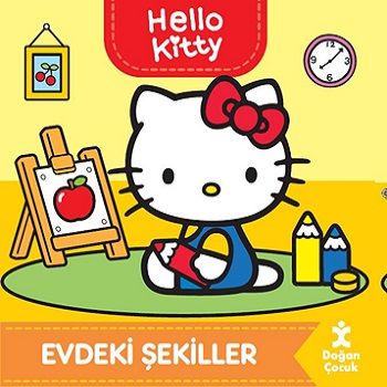 Hello Kitty - Evdeki Şekiller (Ciltli) - Doğan Çocuk Kitap