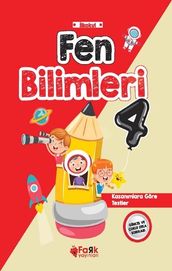 İlkokul Fenbilimleri 4 - Fark Yayınları Kitap