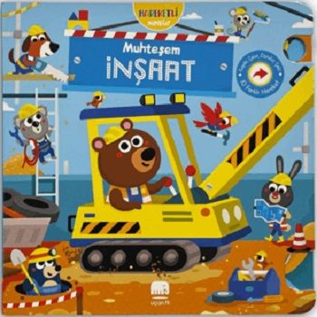 Hareketli Minikler: Muhteşem İnşaat (Ciltli) - Uçan Fil Yayınları Kitap