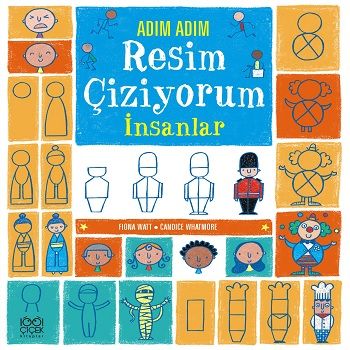 Adım Adım Resim Çiziyorum - İnsanlar - 1001 Çiçek Kitaplar Kitap