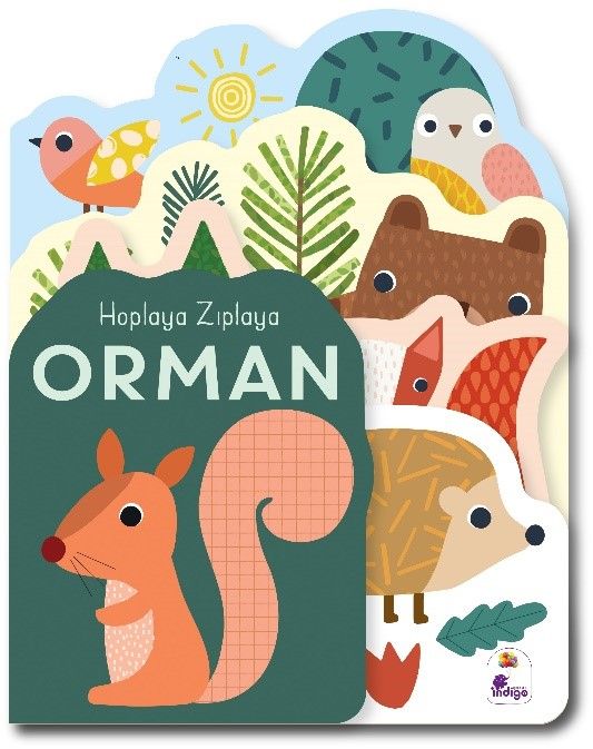 Hoplaya Zıplaya Orman – Özel Kesimli - İndigo Çocuk Kitap