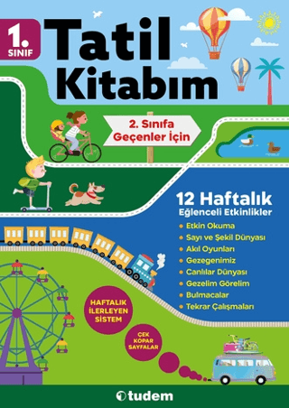1. Sınıf Tatil Kitabım - Tudem Yayınları Kitap