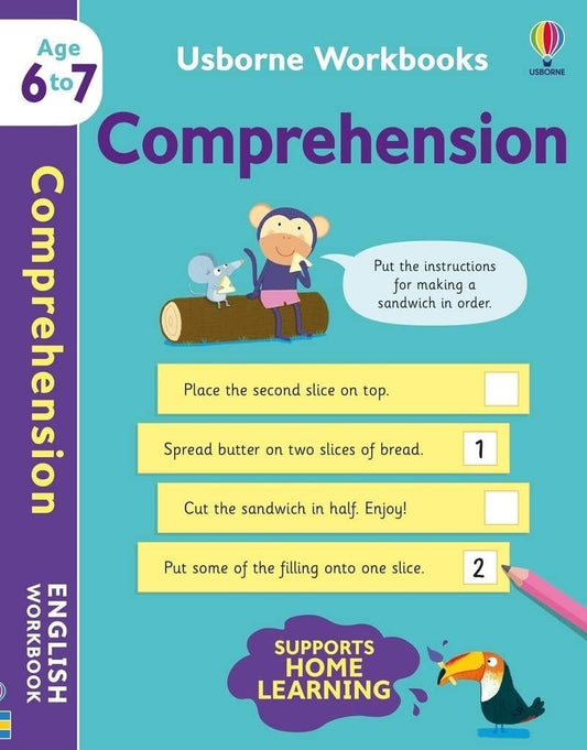 Usborne Workbooks Comprehension 6-7 - Usborne Publishing Kitap