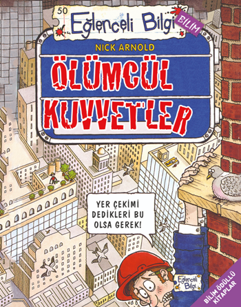 Ölümcül Kuvvetler Nick Arnold Türkçe kitap kapağı
