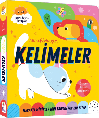 Meraklı Minikler İçin Dokun Hisset - Kelimeler - İndigo Çocuk Kitap