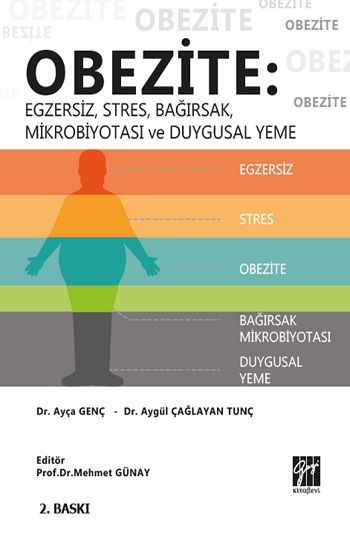 Obezite - Egzersiz, Stres, Bağırsak, Mikrobiyotası ve Duygusal Yeme - Gazi Kitabevi Kitap
