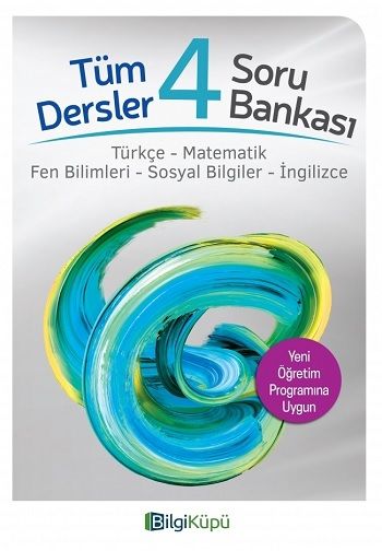 4.Sınıf Bilgi Küpü Tüm Dersler Soru Bankası - Bilgi Küpü Kitap