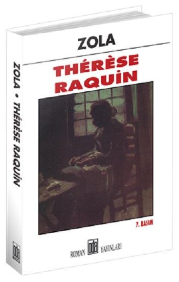 Therese Raquin Emile Zola Türkçe kitap kapağı