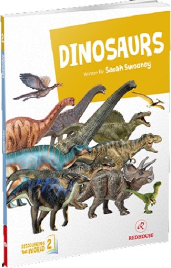 Dinosaurs - Discovering The World-2 - Redhouse Kidz Yayınları Kitap