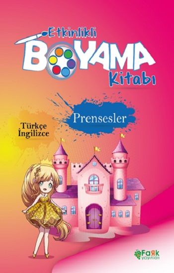 Etkinlikli Boyama Kitabı Prensesler - Fark Yayınları Kitap