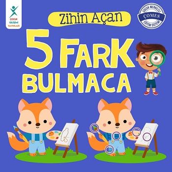 Zihin Açan 5 Fark Bulmaca - Çocuk Gelişimi Yayınları Kitap