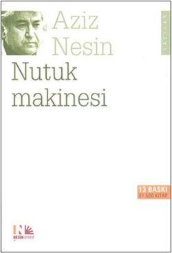 Nutuk Makinesi Aziz Nesin Türkçe kitap kapağı
