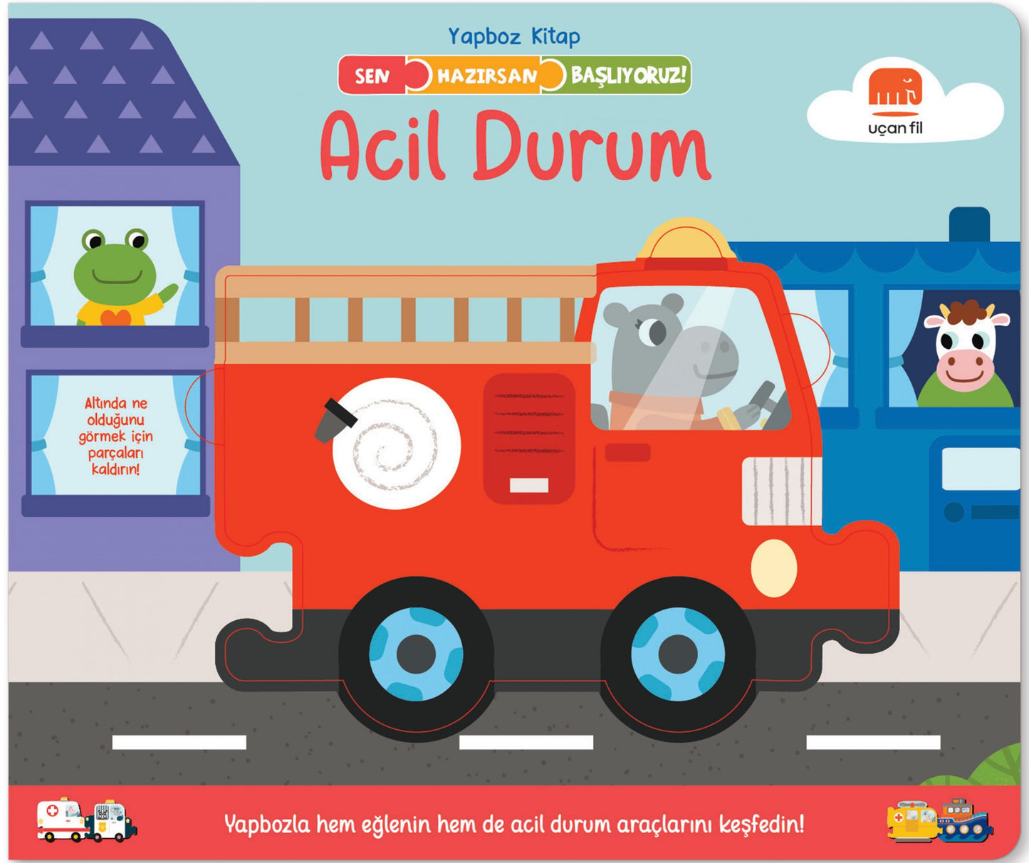 Yap Boz Kitap Sen Hazırsan Başlıyoruz - Acil Durum - Uçan Fil Yayınları Kitap