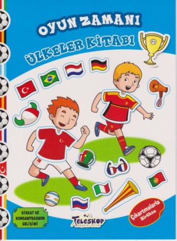 Oyun Zamanı - Ülkeler Kitabı - Teleskop Popüler Bilim Kitap