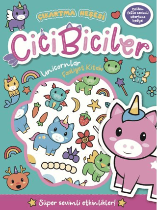 Cicibiciler Unicornlar Faaliyet Kitabı - Beta Kids Kitap