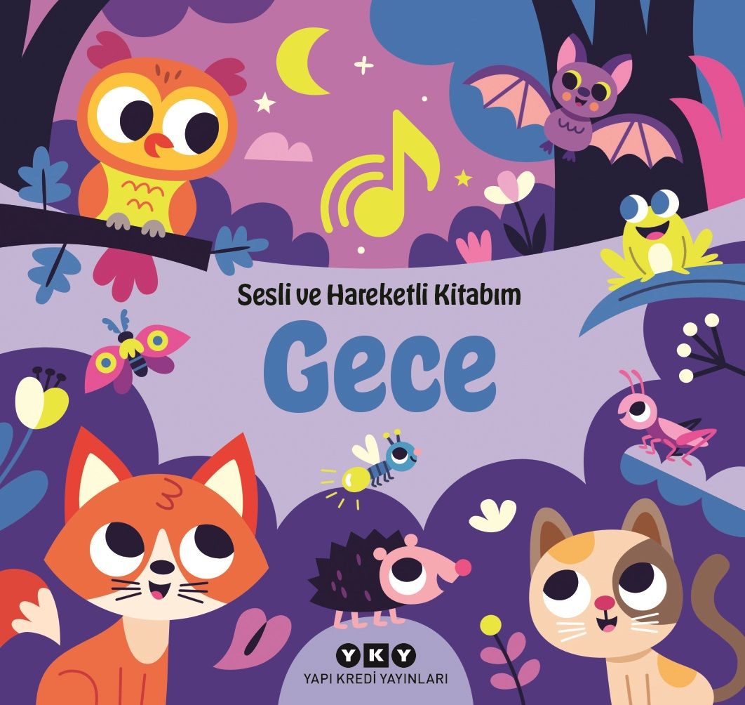 Gece - Sesli ve Hareketli Kitabım (Ciltli) - Yapı Kredi Yayınları Kitap