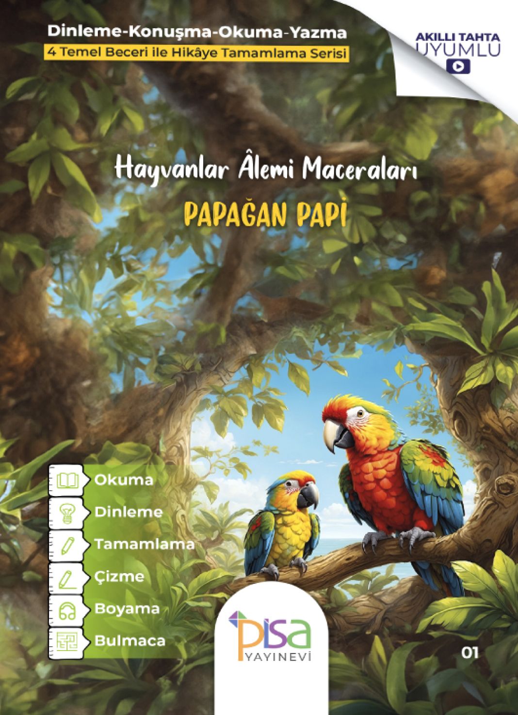 Papağan Papi - Pisa Yayınevi Kitap