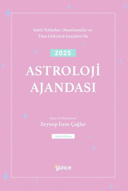 2025 Astroloji Ajandası (Özel Kapak) - Günçe Yayınları Kitap