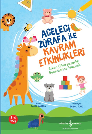 Aceleci Zürafa İle Kavram Etkinlikleri - İş Bankası Kültür Yayınları Kitap
