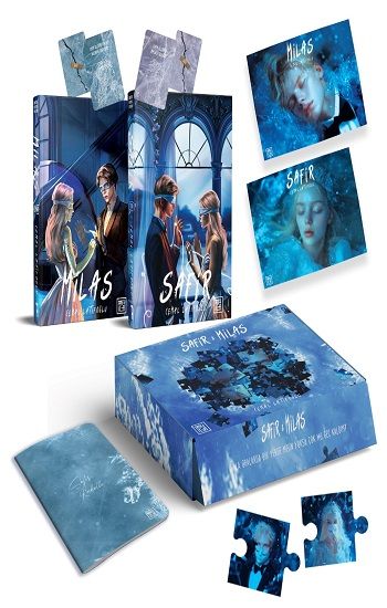 Safir ve Milas (Ciltli - Kutulu Set) - Athica Yayınları Kitap