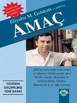 Amaç Eliyahu M. Goldratt Türkçe kitap kapağı