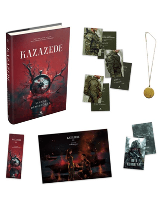Kazazede 3 (Ciltli - Kolyeli) - Pukka Yayınları Kitap