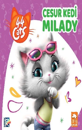 Cesur Kedi Milady - Eksik Parça Yayınları Kitap